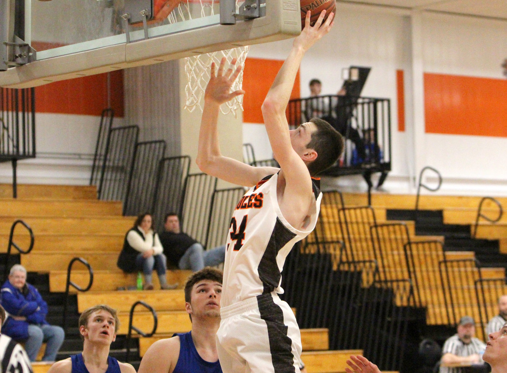 Saint Croix Central at Stanley-Boyd boys basketball 2-15-20